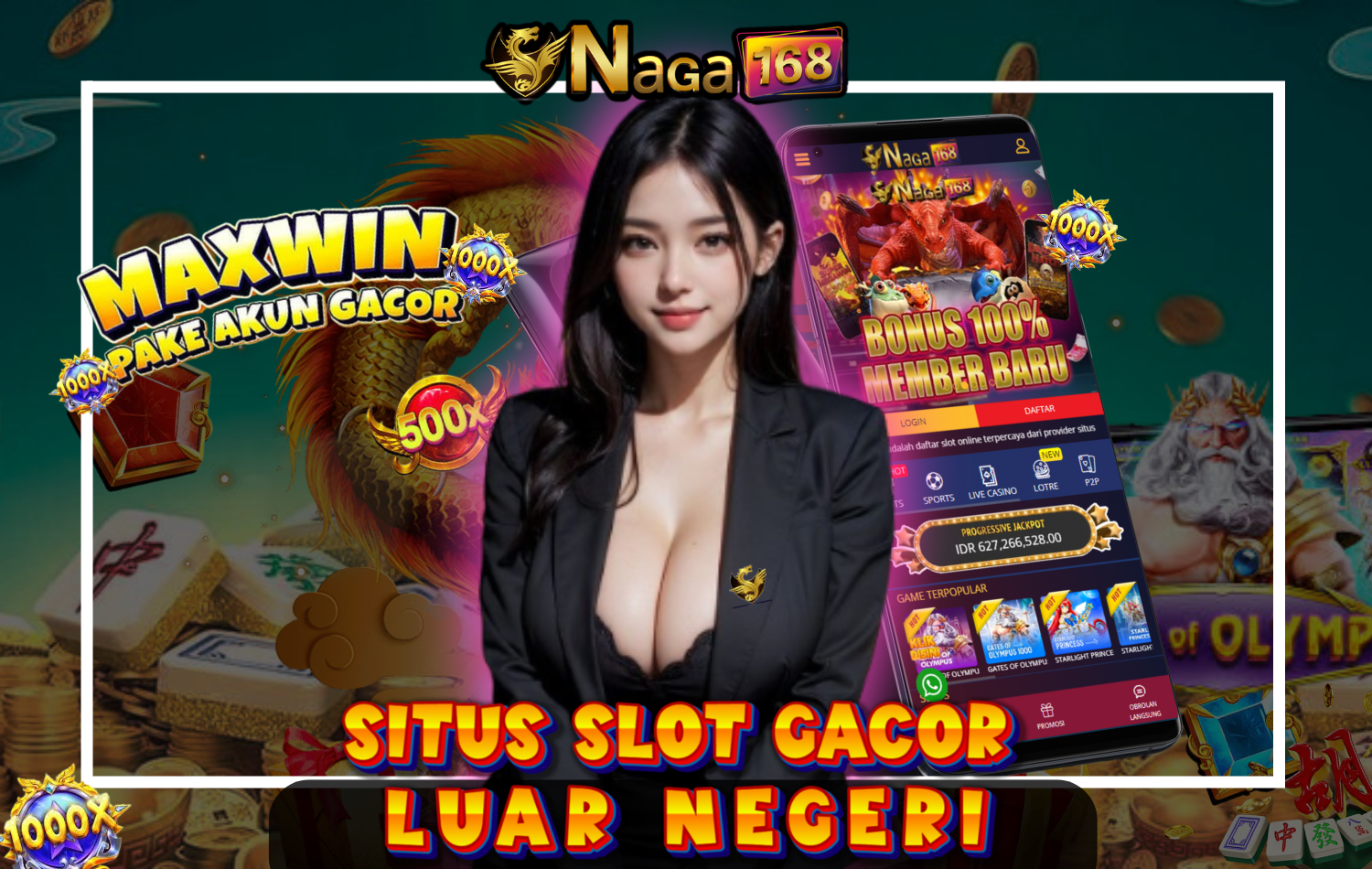 Naga168 Situs Slot Gacor Server Luar Negeri